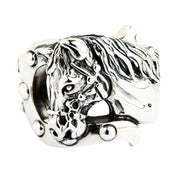 Rocker Horse Sterling Silver Ring