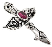 sterling silver angel wings pendant